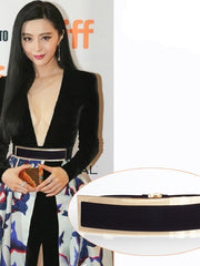 Load image into Gallery viewer, Designer Belts for Woman Gold &amp; Silver Color
