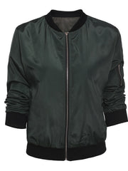 Load image into Gallery viewer, Long Sleeve Bomber  Jackets
