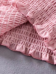 Load image into Gallery viewer, Tube Crop Top with Bow Tie 
