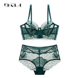 Luxurious Bra & Panties Lace Lingerie Set