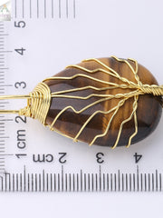 Load image into Gallery viewer, Tree of Life Natural Stone Pendant Necklace

