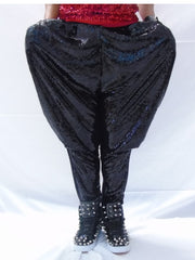 Load image into Gallery viewer, Sequin Harem Pants
