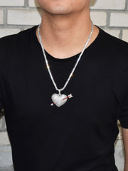 Load image into Gallery viewer, Heart Arrow Necklace &amp; Pendant

