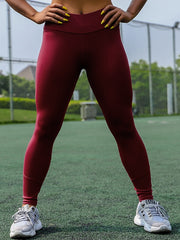 Load image into Gallery viewer,  High Waist Fitness Leggings W/ Leather Details
