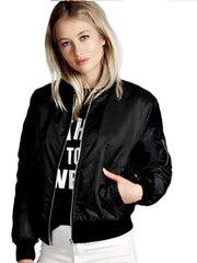 Load image into Gallery viewer, Long Sleeve Bomber  Jackets
