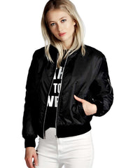 Load image into Gallery viewer, Long Sleeve Bomber  Jackets
