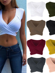 Load image into Gallery viewer, Criscross Crop Top
