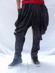 Load image into Gallery viewer, Sequin Harem Pants
