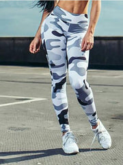 Load image into Gallery viewer, High Waist Camouflage Print Leggings
