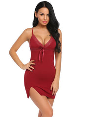 Load image into Gallery viewer, Comfy Nightgown w/ G- String
