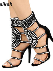 Load image into Gallery viewer, Beaded High Heels
