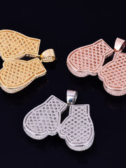 Load image into Gallery viewer, Boxing Gloves Pendant Necklace
