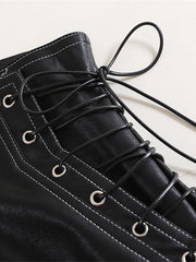 Load image into Gallery viewer, Side Lace-Up Shorts
