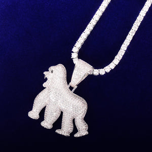 Ape Pendant Necklace