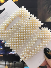 Load image into Gallery viewer, Handmade Pearl Hair Clips
