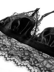 Load image into Gallery viewer, Velvet &amp; Lace Bra and Underwear
