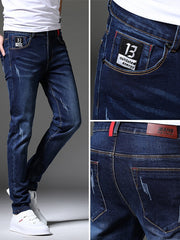 Load image into Gallery viewer, Slim Denim Jeans
