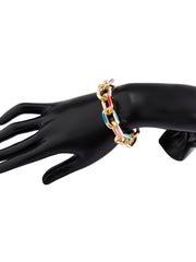 Load image into Gallery viewer, Colorful Painted Link Bracelet
