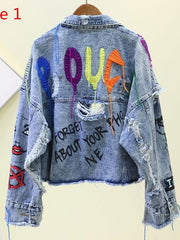 Load image into Gallery viewer, Long Sleeve Denim Jacket

