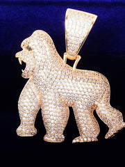 Load image into Gallery viewer, Ape Pendant Necklace
