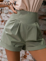 Load image into Gallery viewer, Pleated Dress Shorts

