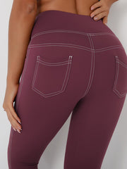 Load image into Gallery viewer, High Waist Denim Leggings
