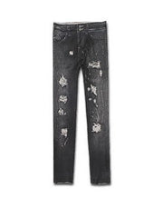 Load image into Gallery viewer, Slim Faux Denim Jeans Leggings W/ Pockets
