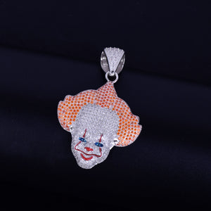 Clown Pendant Necklace