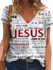 Load image into Gallery viewer, Loose V-Neck T-Shirt
