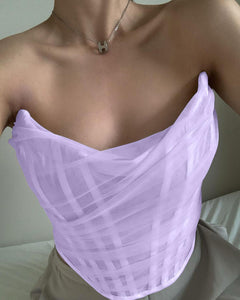 Sheer Bustier