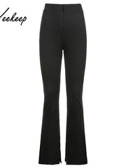 Load image into Gallery viewer, Split Hem Pants
