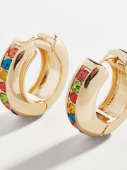 Load image into Gallery viewer, Women CZ Rainbow Earrings Cubic Zirconia - vendach
