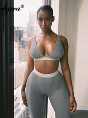 Load image into Gallery viewer, Ribbed Two-Pieces Set
