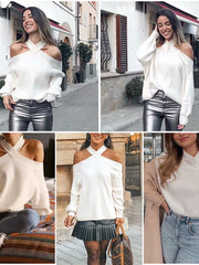 Load image into Gallery viewer, Halter knitted Top
