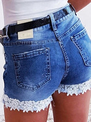 Load image into Gallery viewer,  Slim Denim Shorts 
