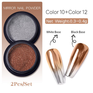 Metallic Color Nail Powder