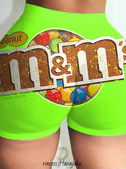 Load image into Gallery viewer, Cute Print Women Shorts
