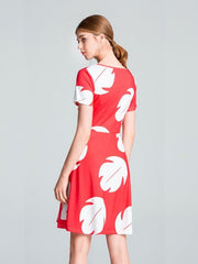 Load image into Gallery viewer, Leaf Print Dress
