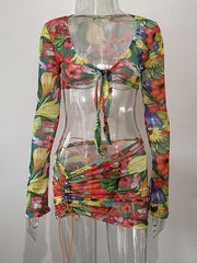 Load image into Gallery viewer, Sheer Top &amp; Skirts
