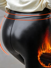 Load image into Gallery viewer, Winter Leather Pants
