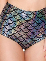 Load image into Gallery viewer, Sexy Mermaid Fish Scale shorts
