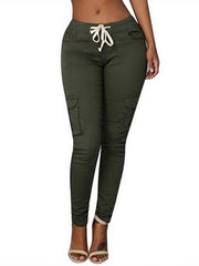 Load image into Gallery viewer, Elastic Skinny Pencil Pants
