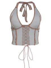 Load image into Gallery viewer, Backless Halter Tops 
