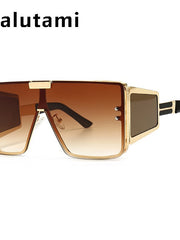 Load image into Gallery viewer, Oversized Square Flat Sunglasses For Women
