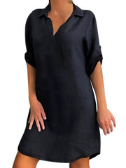 Load image into Gallery viewer, Long Shirt Dress
