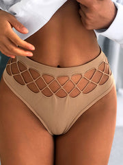 Load image into Gallery viewer,  High Waist Cut-out Panties
