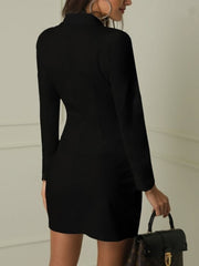 Load image into Gallery viewer, Double Breasted Long Sleeve Dress
