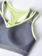 Load image into Gallery viewer, High Impact Mesh Panel Sports Bra
