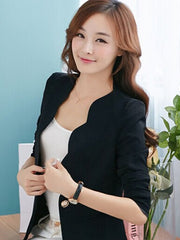 Load image into Gallery viewer, Scallop-Edge Blazer
