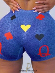 Load image into Gallery viewer, Cute Print Women Shorts
